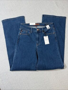 NEW Judy Blue Wide Leg High Waist Jeans Style#JB82553MD Size 7/28